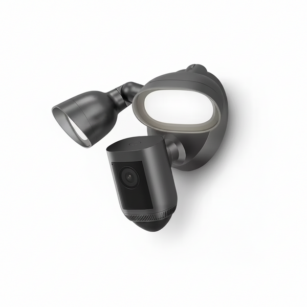 Outdoor Security Camera Built to Deter with Advanced Motion Detection, 2K Video, LED Floodlights, Two-Way Audio